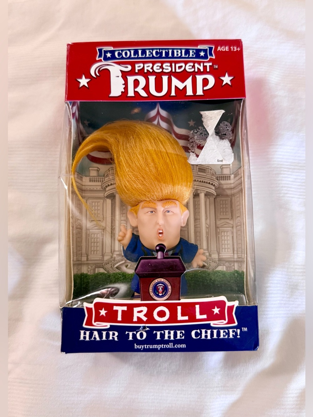 New 2017 Hair to the Chief President Donald Trump Troll Doll